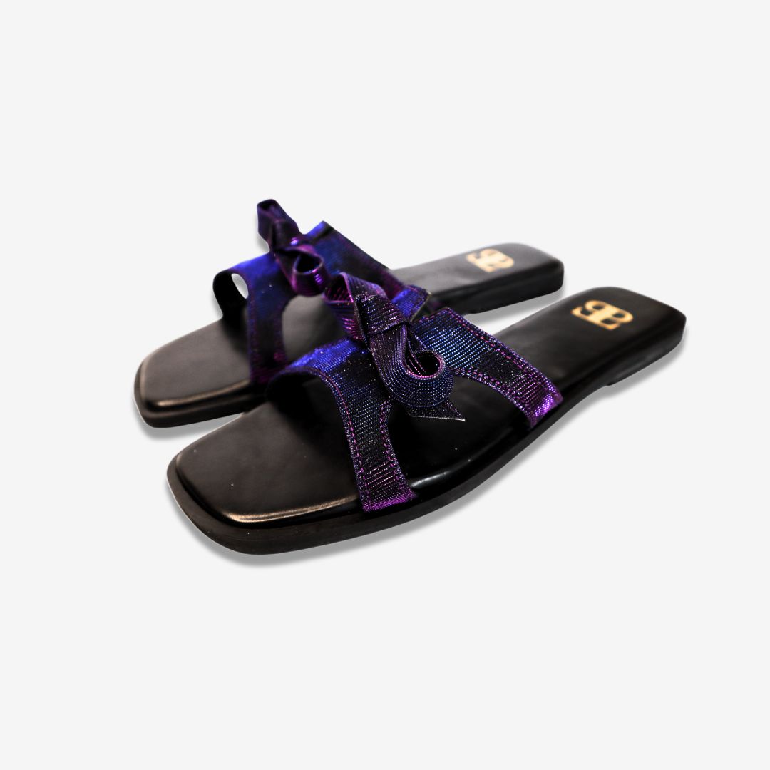 Frosted Violet Slides